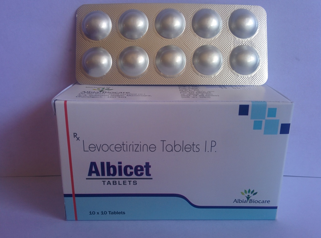 ALBICET TAB. | Levocetirizine HCL 5mg (Alu-Alu)